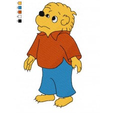 The Berenstain Bears 01 Embroidery Design